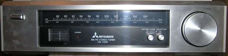 Mitsubishi DA-F200 Tuner