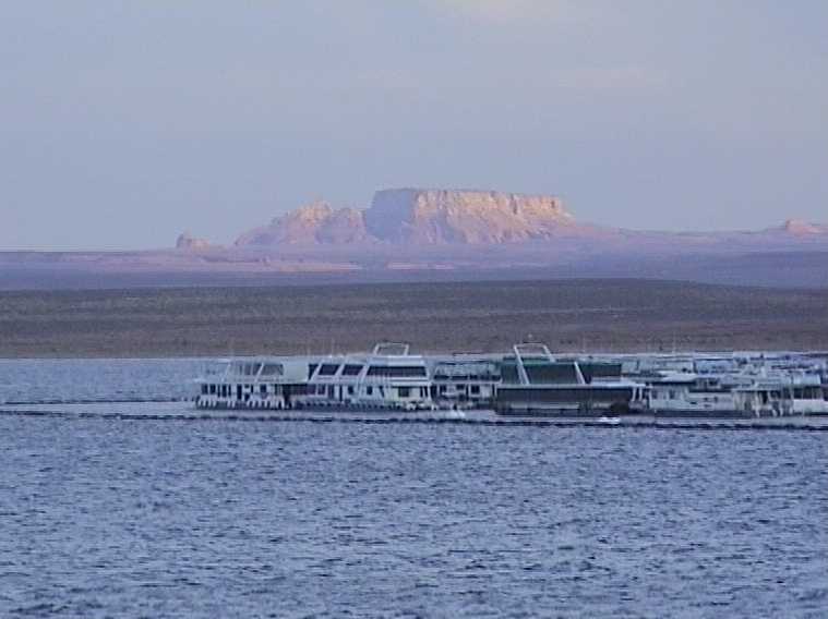 Houseboats on Lake Powell