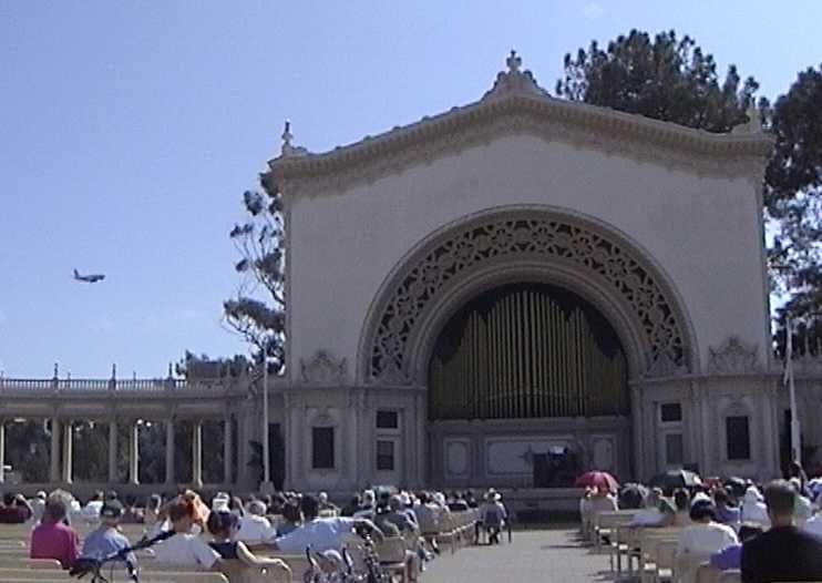 Organ within Balboa Park